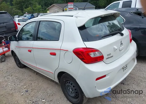 2020 Mitsubishi Mirage Es/Se from USA, damaged, VIN ML32A3HJ6LH006429